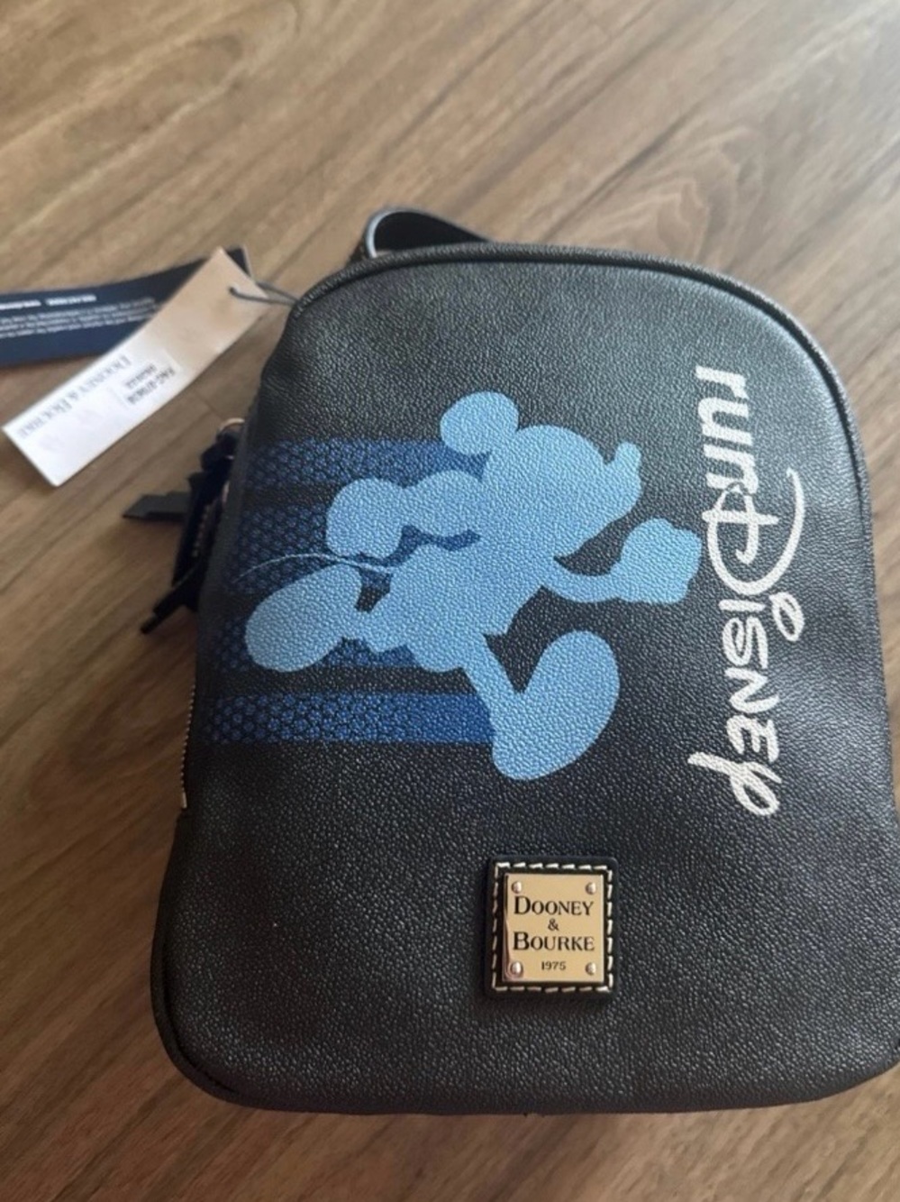 Dooney & Bourke x Disney Black Mickey Crossbody Bag new